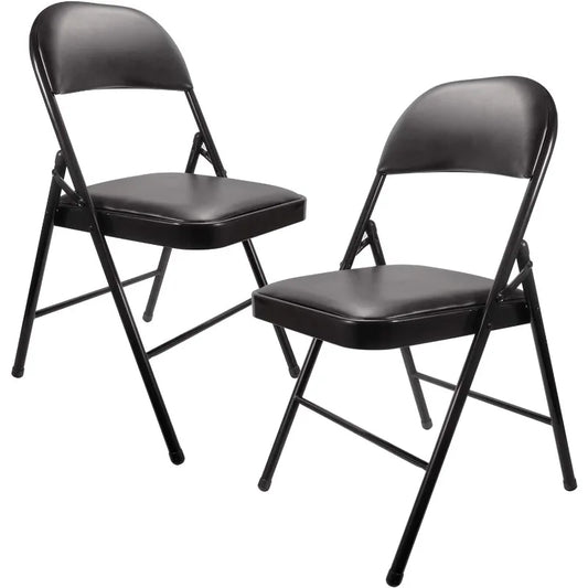 Folding Chairs with Padded Seats