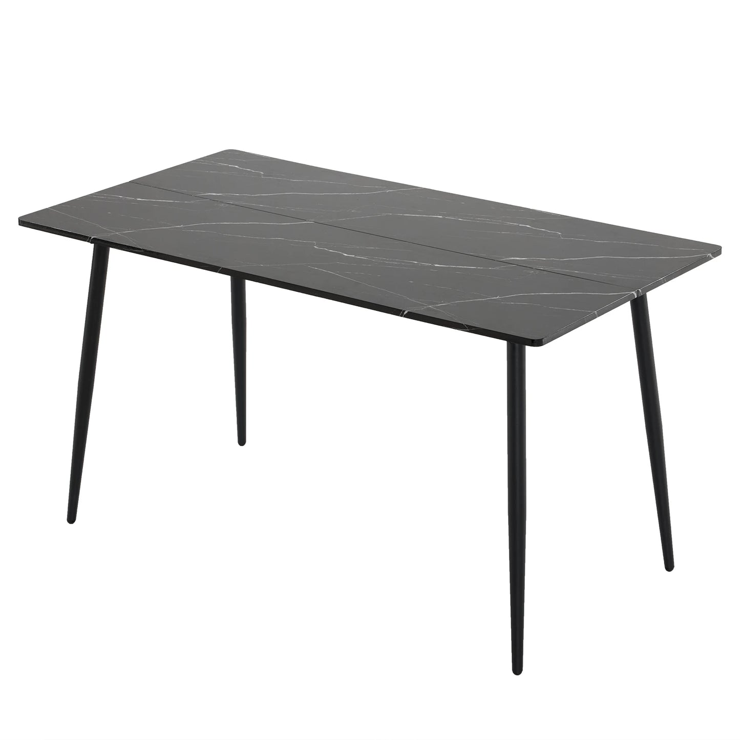 Disassemble rectangular table with arc